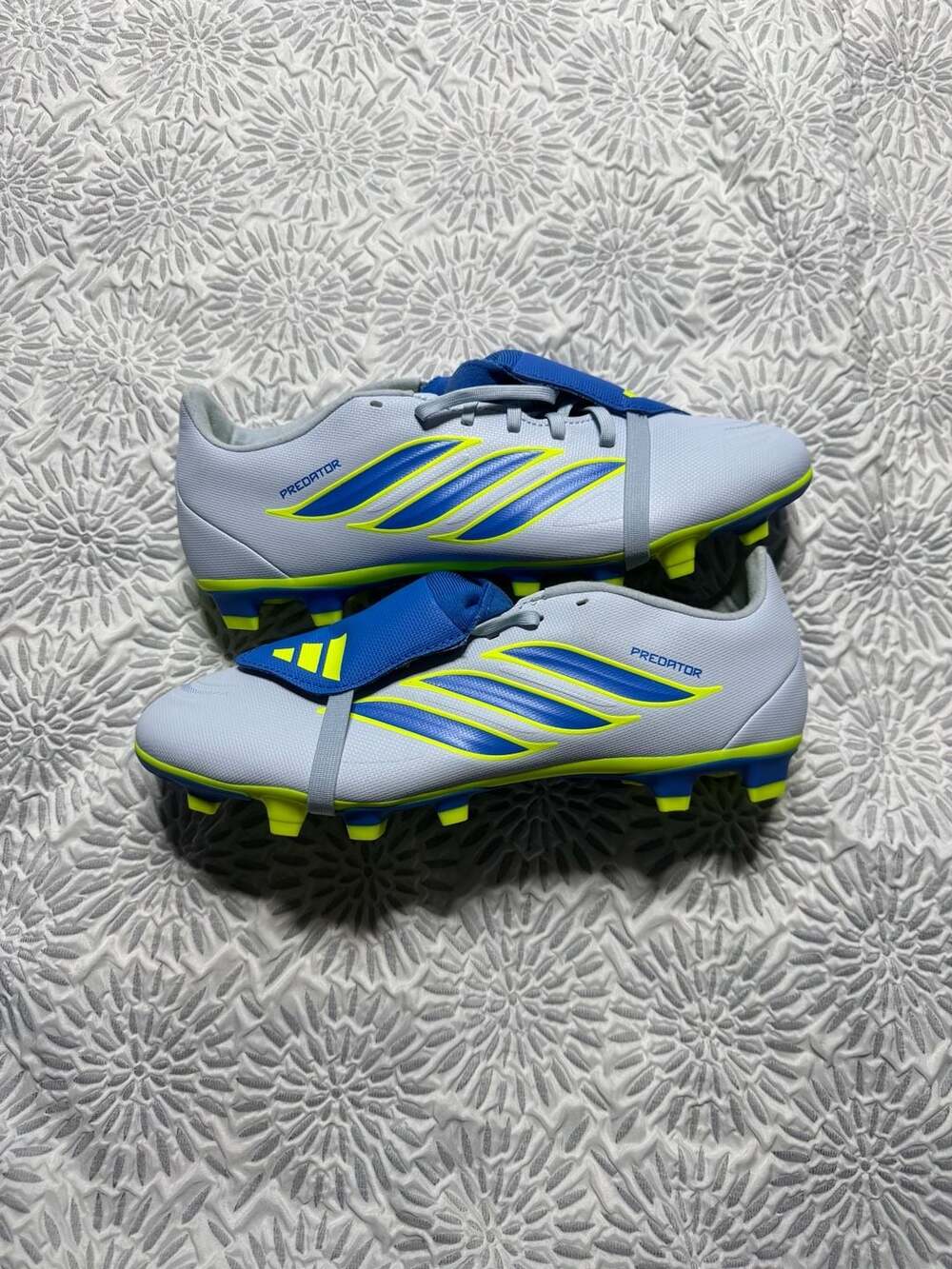 Adidas Predator Club FT FG Fold Over Tongue Soccer Cleats JS0347 Mens 10